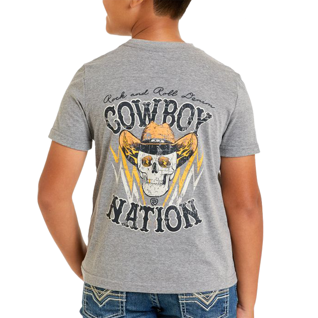 Rock & Roll Denim Boys' Cowboy Graphic T-Shirt