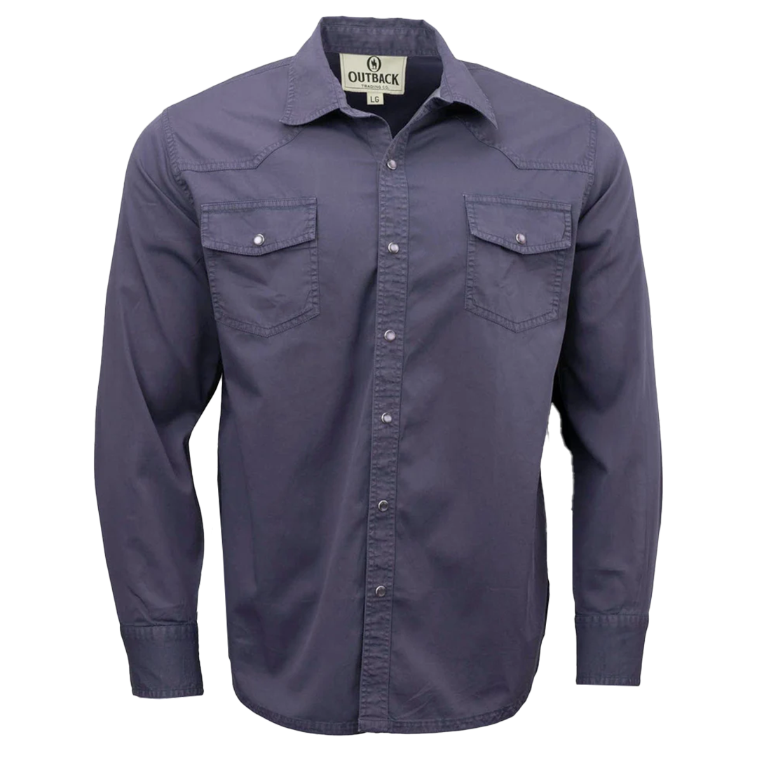 Chemise à manches longues Outback Trading Co. pour hommes