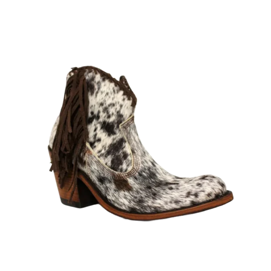 Bottines de cowboy Adela Flower pour femme Liberty Black