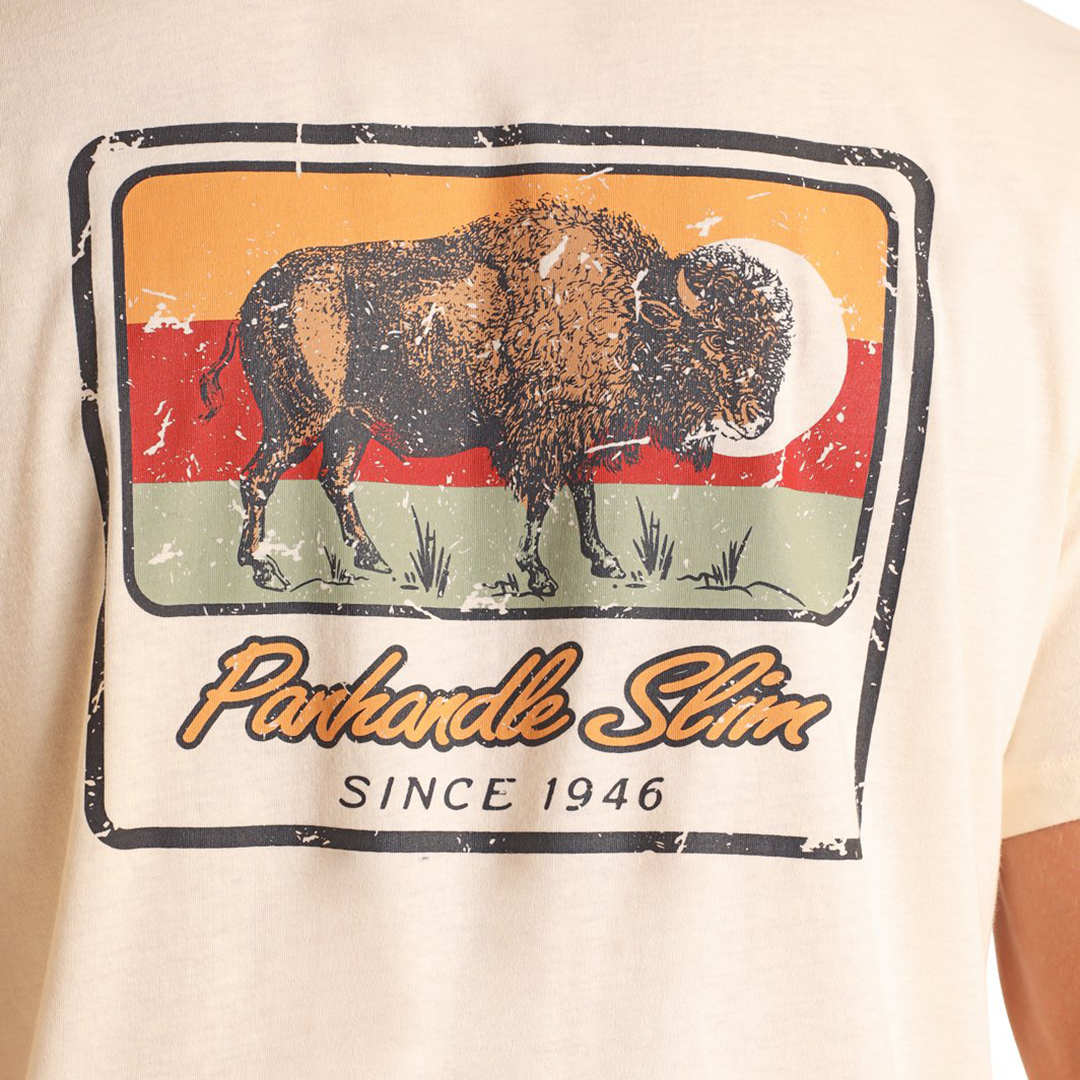 T-shirt unisexe Panhandle Slim à motif buffle