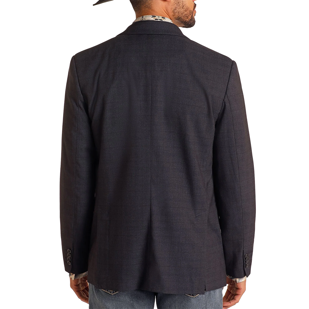 Veste de sport à carreaux Rock & Roll Denim pour homme