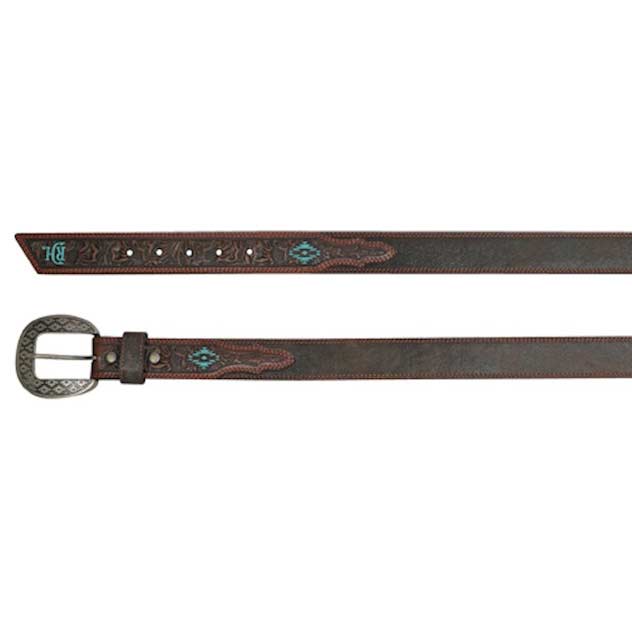 Red Dirt Hat Co Men's Tooled Billet Belt