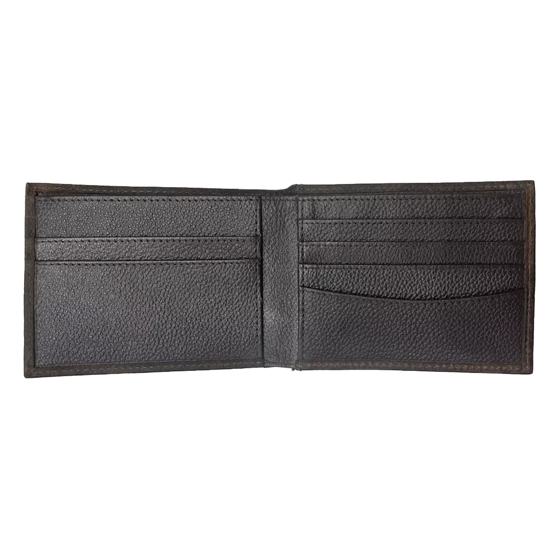 Ariat Men's Embossed Shield Logo Bifold Wallet