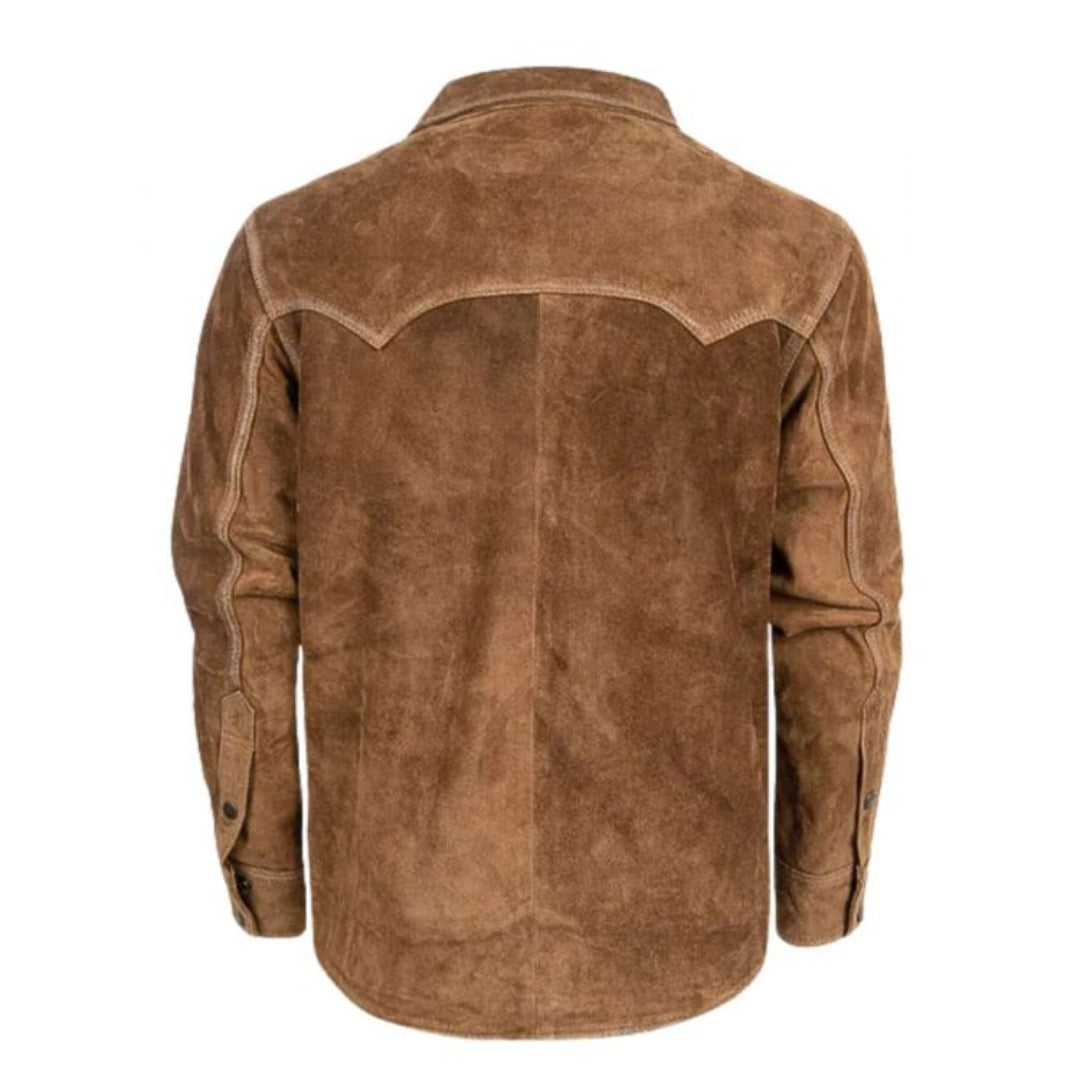 Blouson en cuir Russell pour homme STS Ranchwear