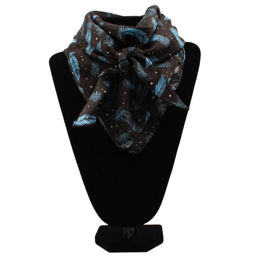M&F Western Foulard "Black Feather"