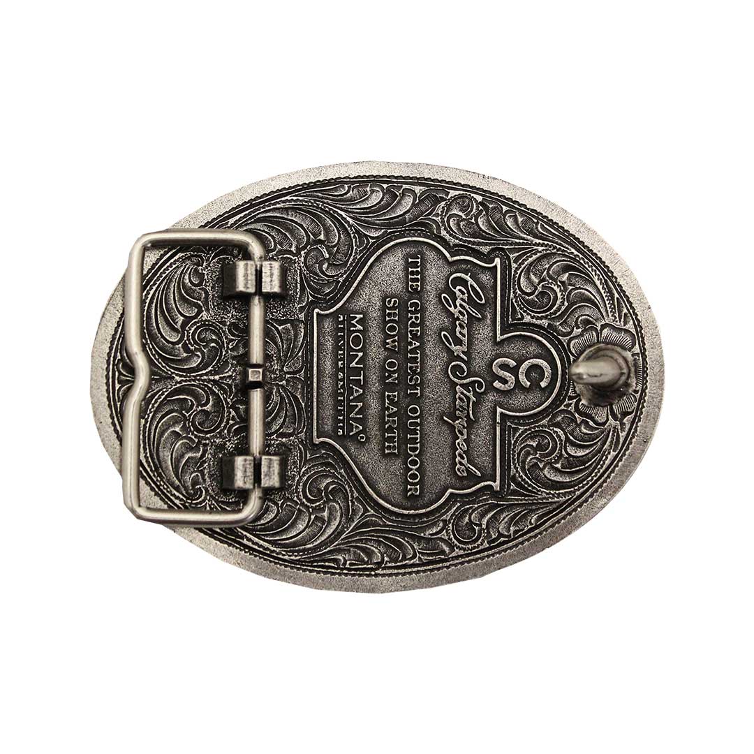 Boucle de ceinture Masterbrand Calgary Stampede antique deux tons