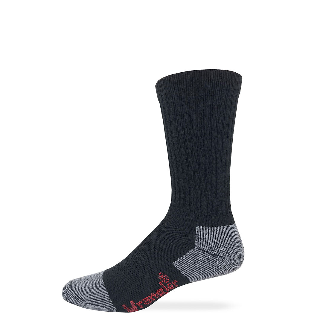 Lot de 2 paires de chaussettes de travail en coton à bout en acier Wrangler