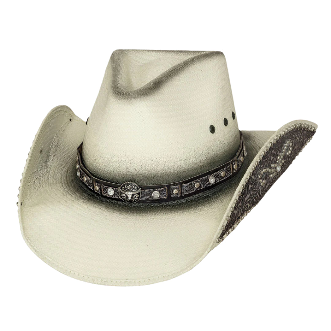 Chapeau de cowboy en paille Bullhide Hats pour femme modèle Lose My Mind