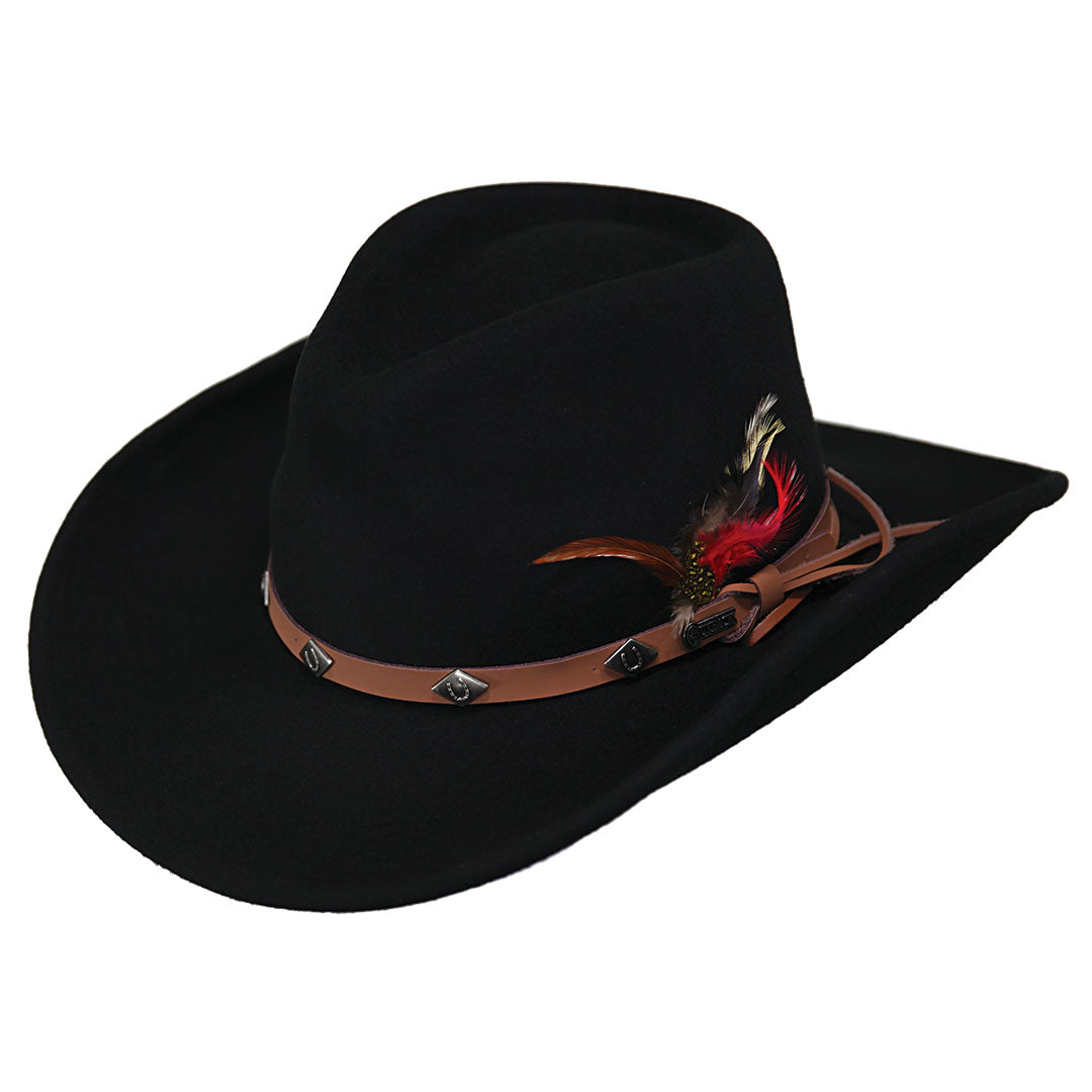 Chapeau de cowboy australien en feutre Wide Open Spaces Outback Trading Co.