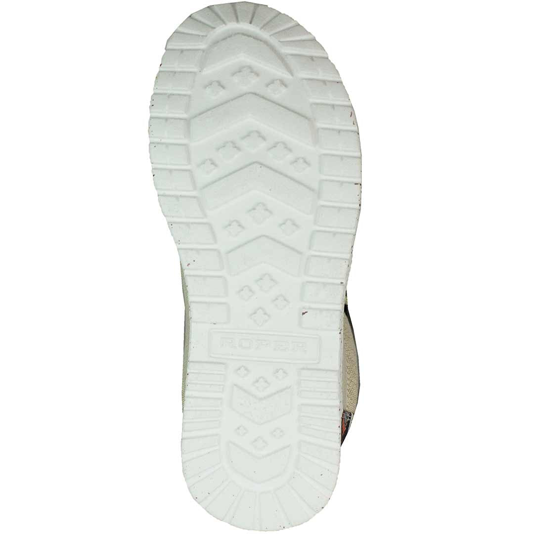 Chaussures à enfiler en toile avec accent aztèque pour femme Roper