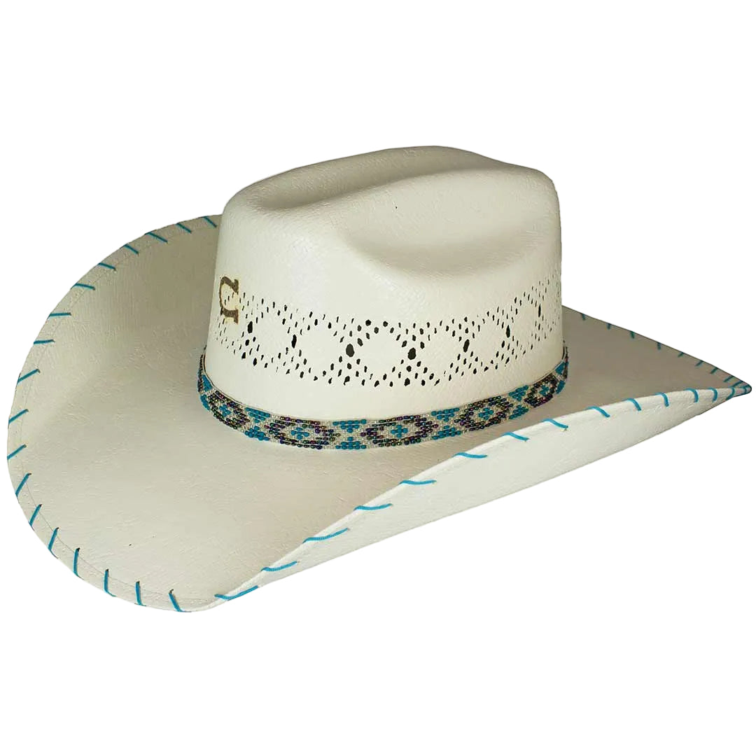 Chapeau de cowboy en paille Charlie 1 Horse Youth Apache Jr.
