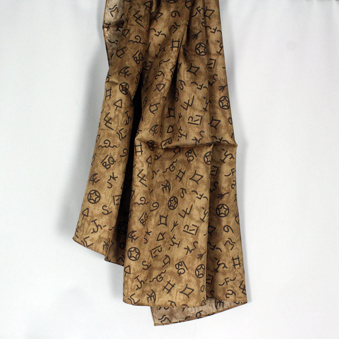 Austin Accent Branded Marble Wild Rag Scarf