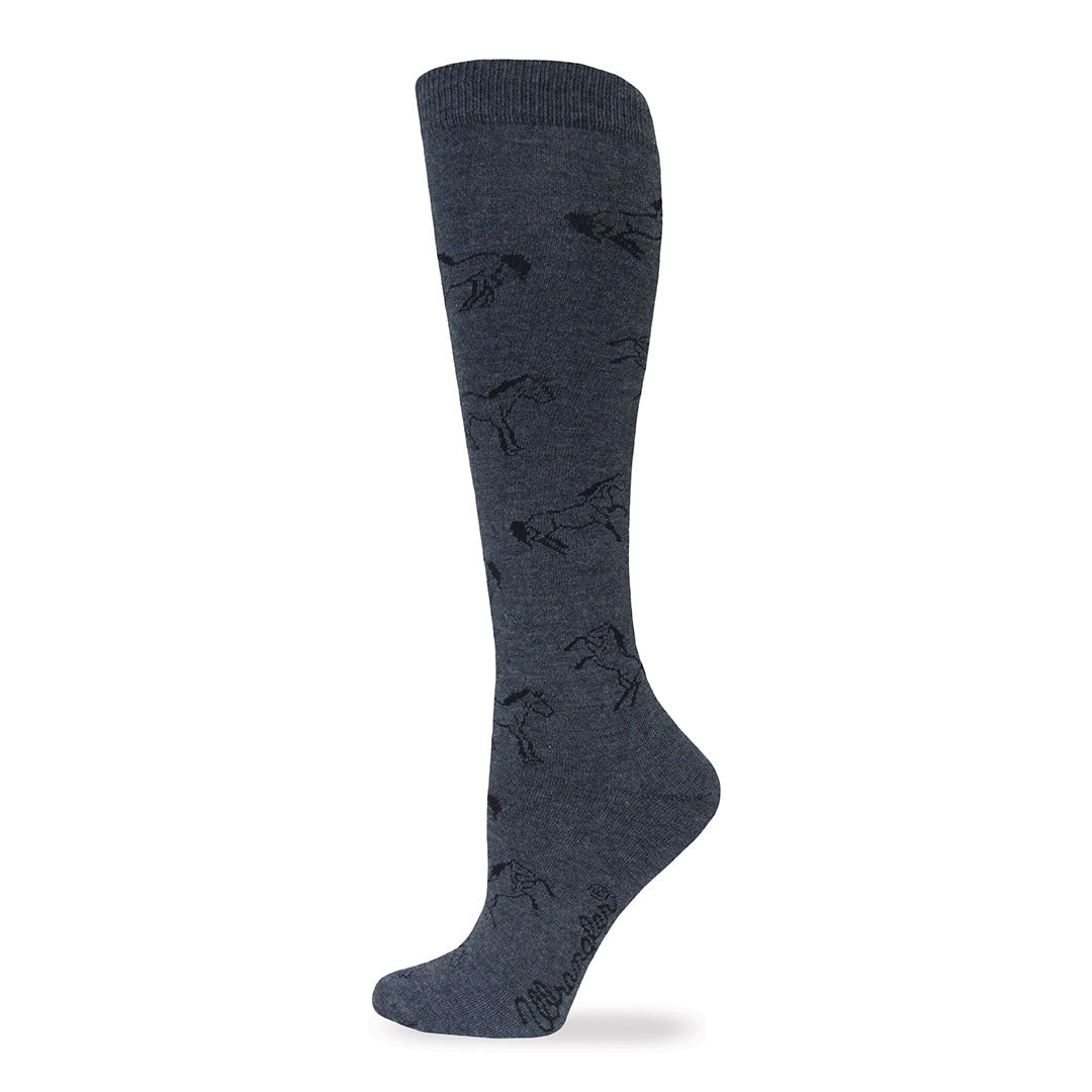 Chaussettes montantes pour femme Wrangler à imprimé cheval