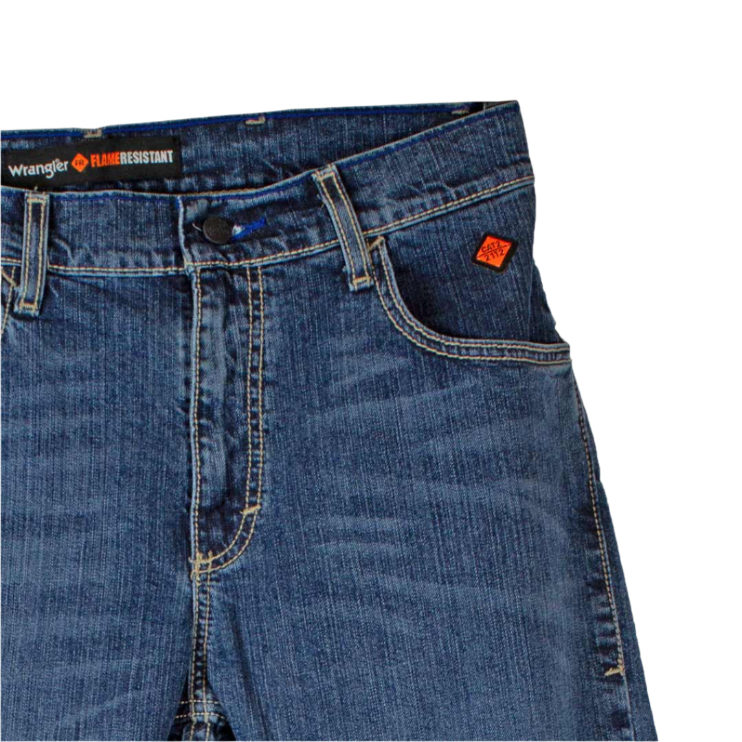 Wrangler Men's Advanced Comfort FR Slim Bootcut Jeans