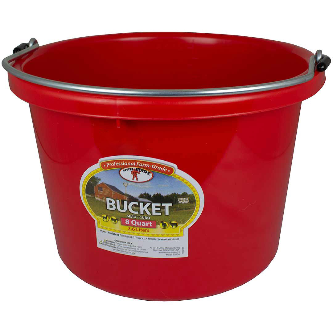 Seau d'alimentation en plastique DuraFlex
