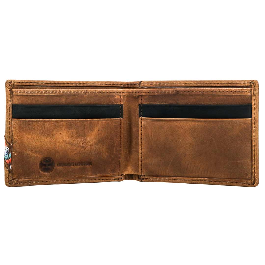 Hooey Men's Original Front Pocket Serape Print Bifold Wallet