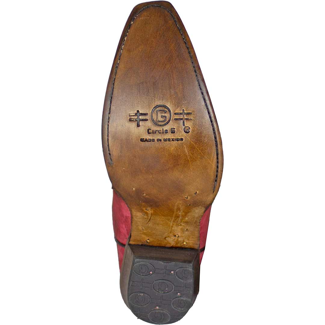 Circle G Women's Tobacco Overlay Cowgirl Boots