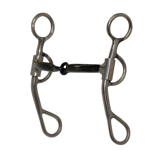 Reinsman Diamond R 7/16"³ Argentine Smooth Sweet Iron Snaffle Bit