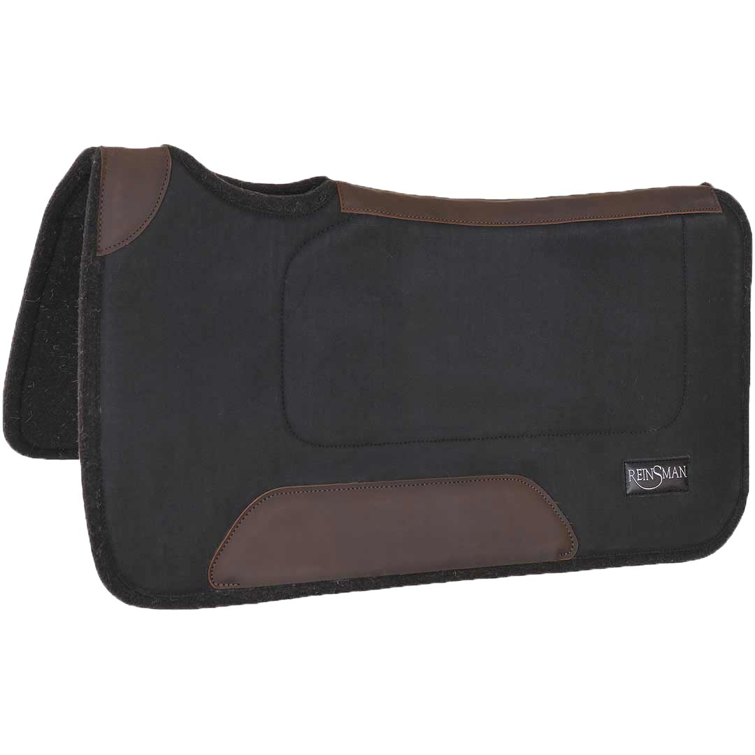 Tapis de selle Reinsman Rancher Square Contour en laine