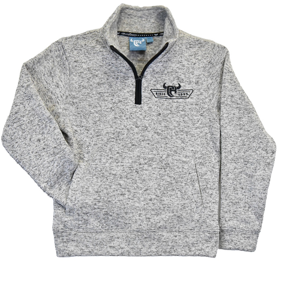 Cowboy Hardware Boys' 1/4 Zip Knit Pullover