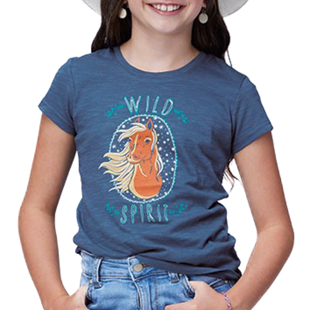 Roper Girls' Wild Spirit Graphic T-Shirt