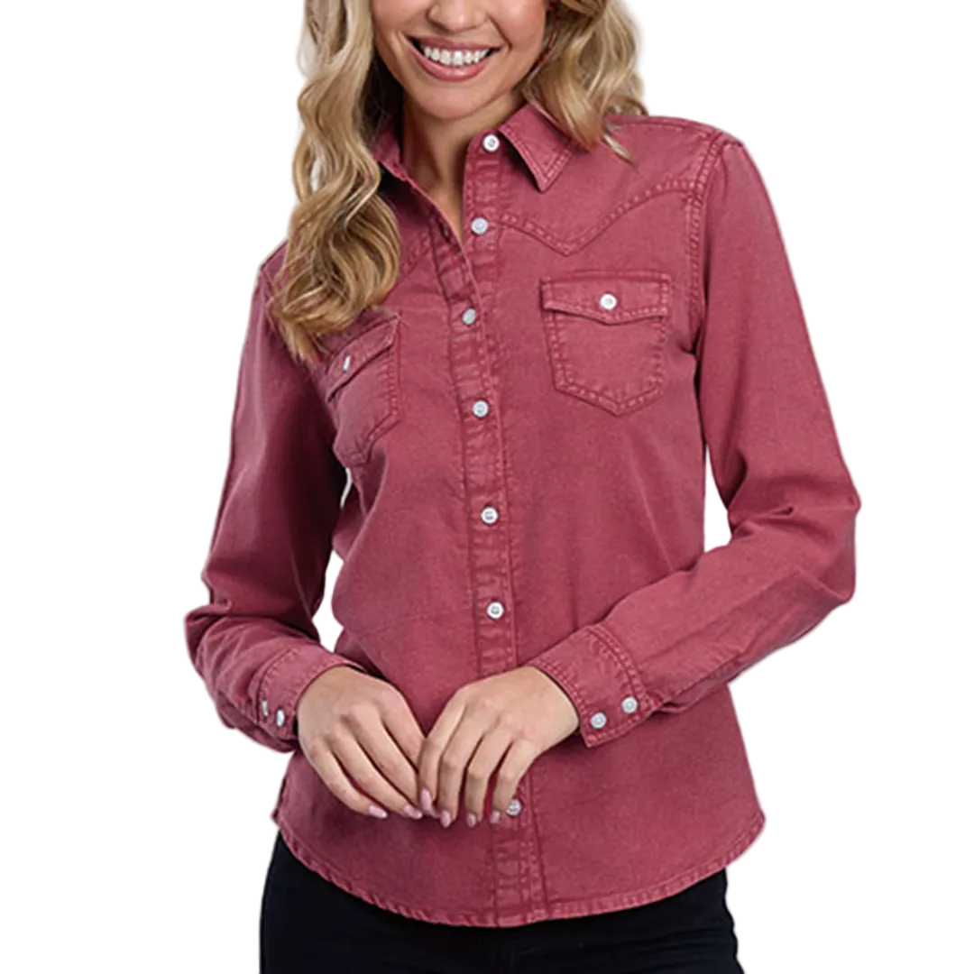 Roper Women's Western Long Sleeve Button Shirt