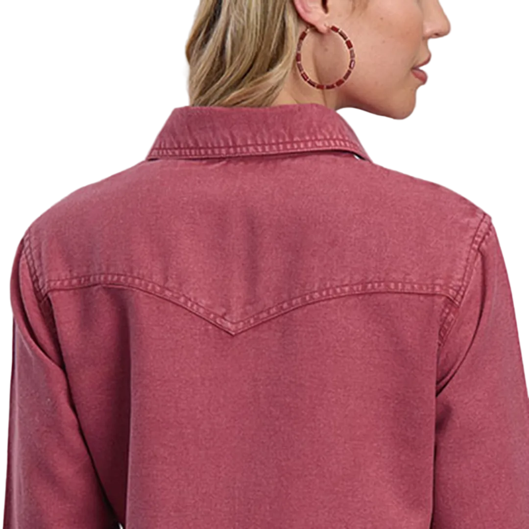 Roper Women's Western Long Sleeve Button Shirt