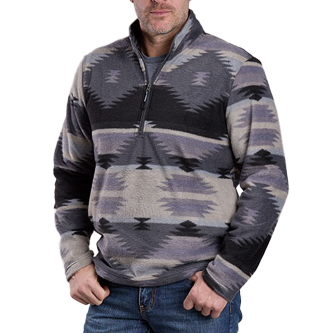 Roper Men's Aztec Fleece Pullover