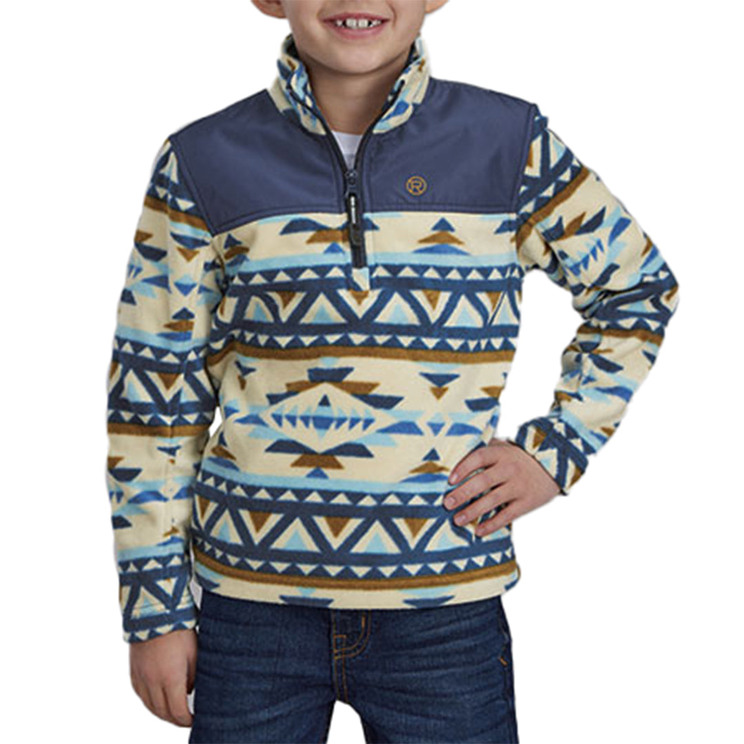 Roper Boys Aztec Fleece Pullover Lammle s Lammle s Western Wear