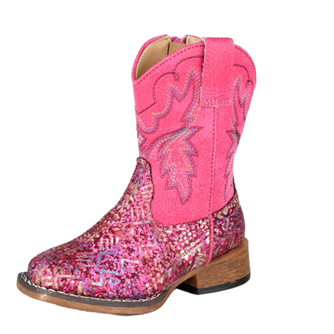 Bottes de cow-girl Roper Western Stitch pour petites filles