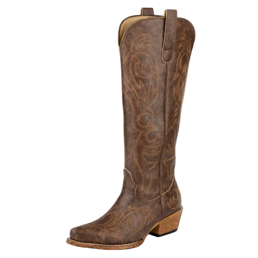Bottes de cowgirl imprimé aztèque Roper pour femme