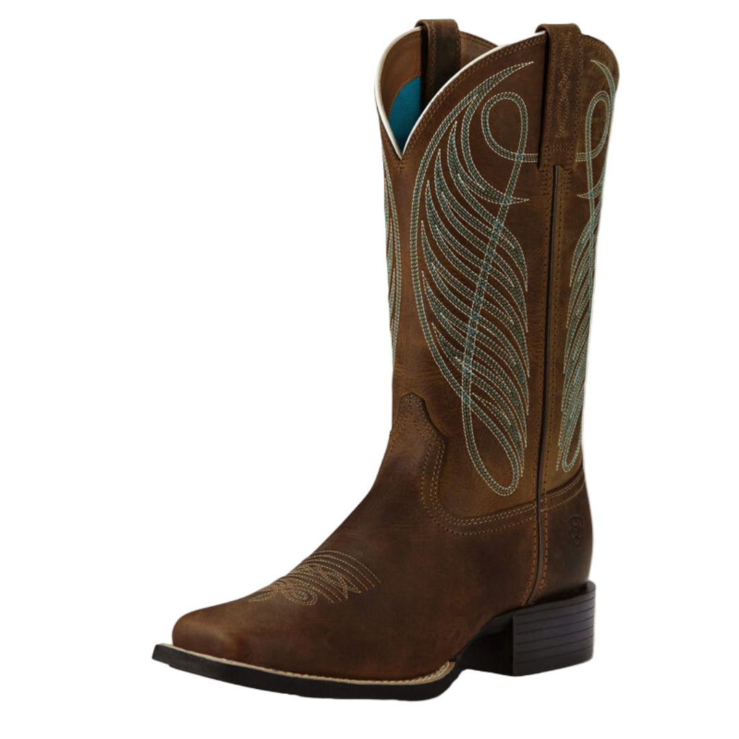 Ariat Women's Round Up Square Toe Cowgirl Boots