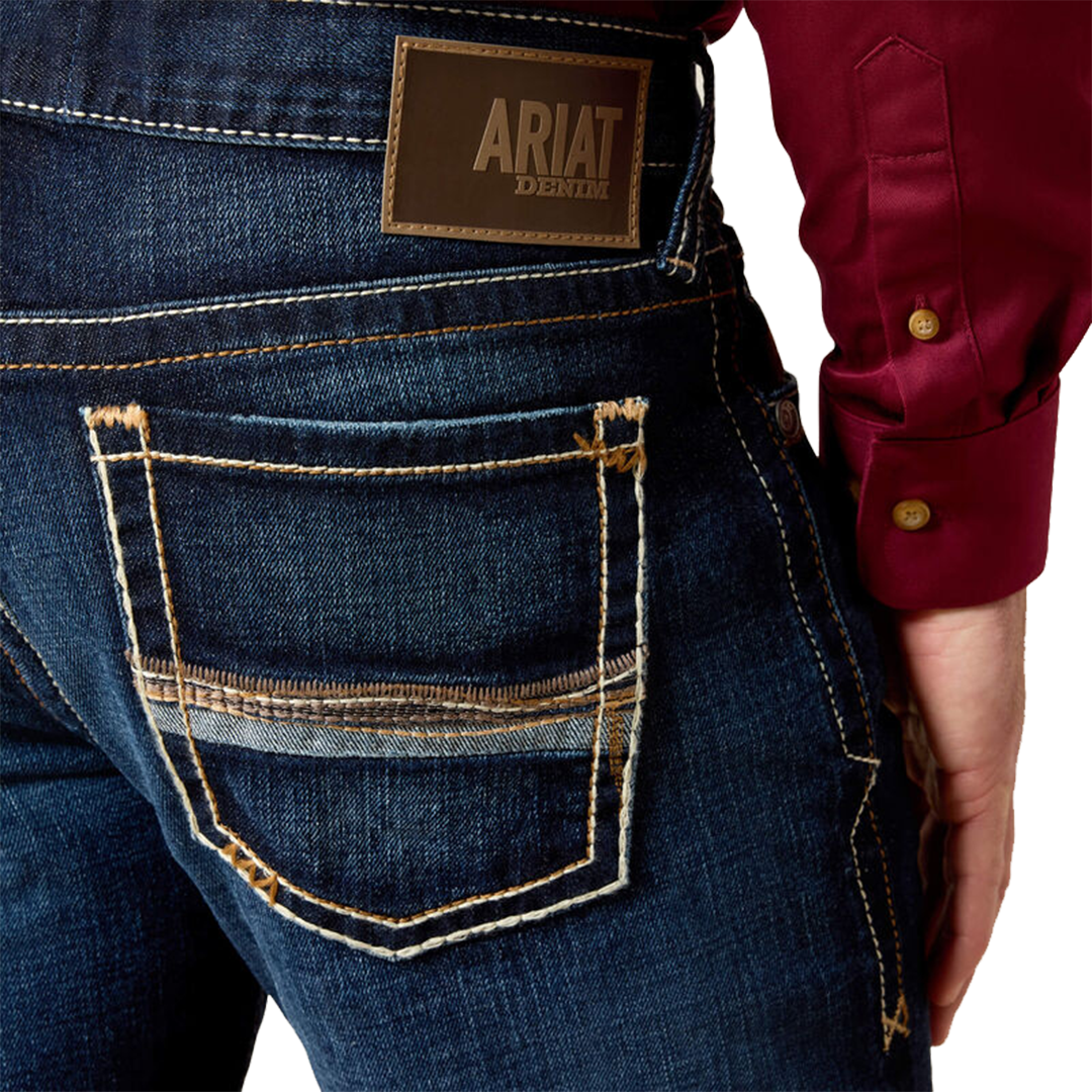 Jean Ariat M7 Rocker Concord extensible coupe droite empilable pour homme