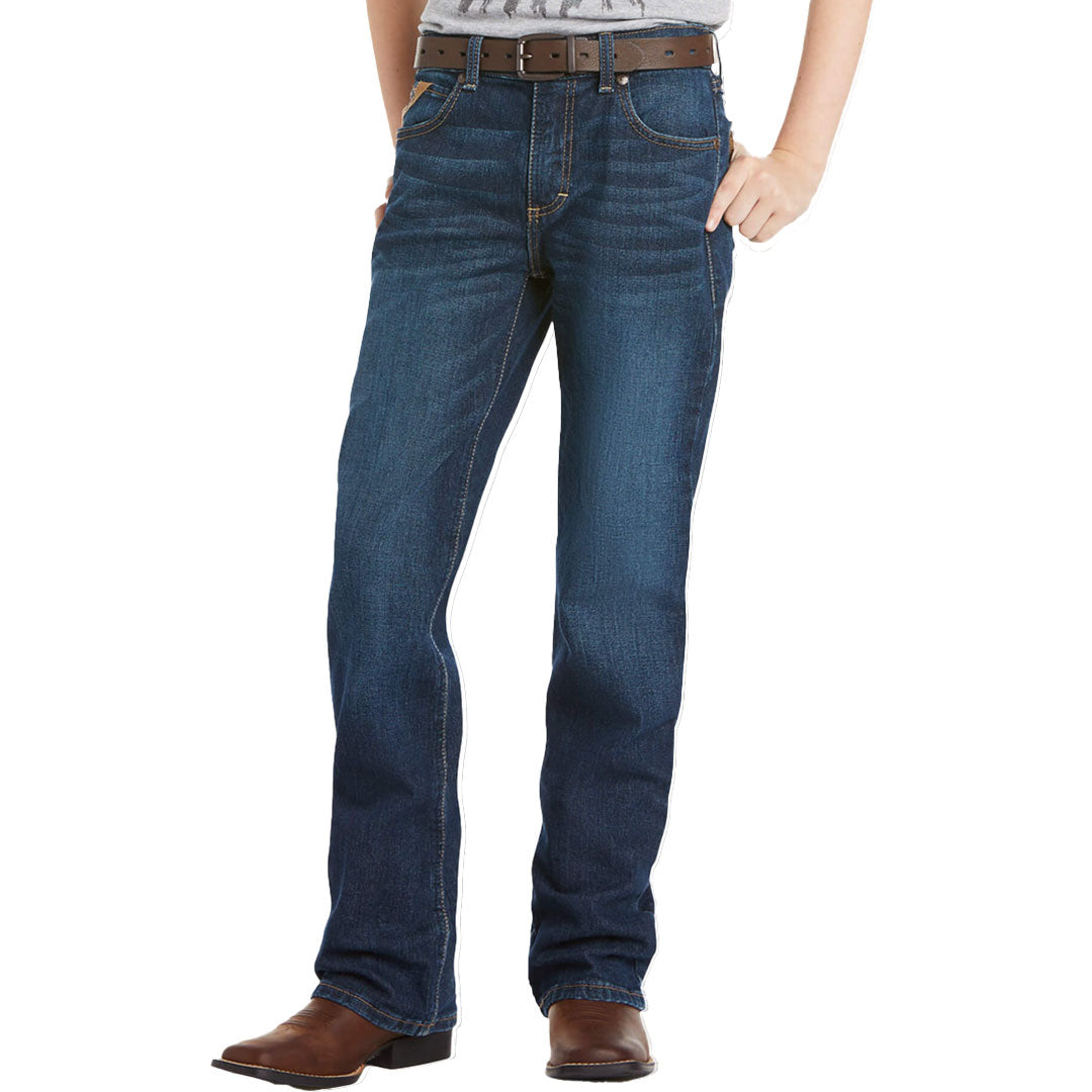 Ariat Boy's B4 Relaxed Fit Legacy Boot Cut Jeans