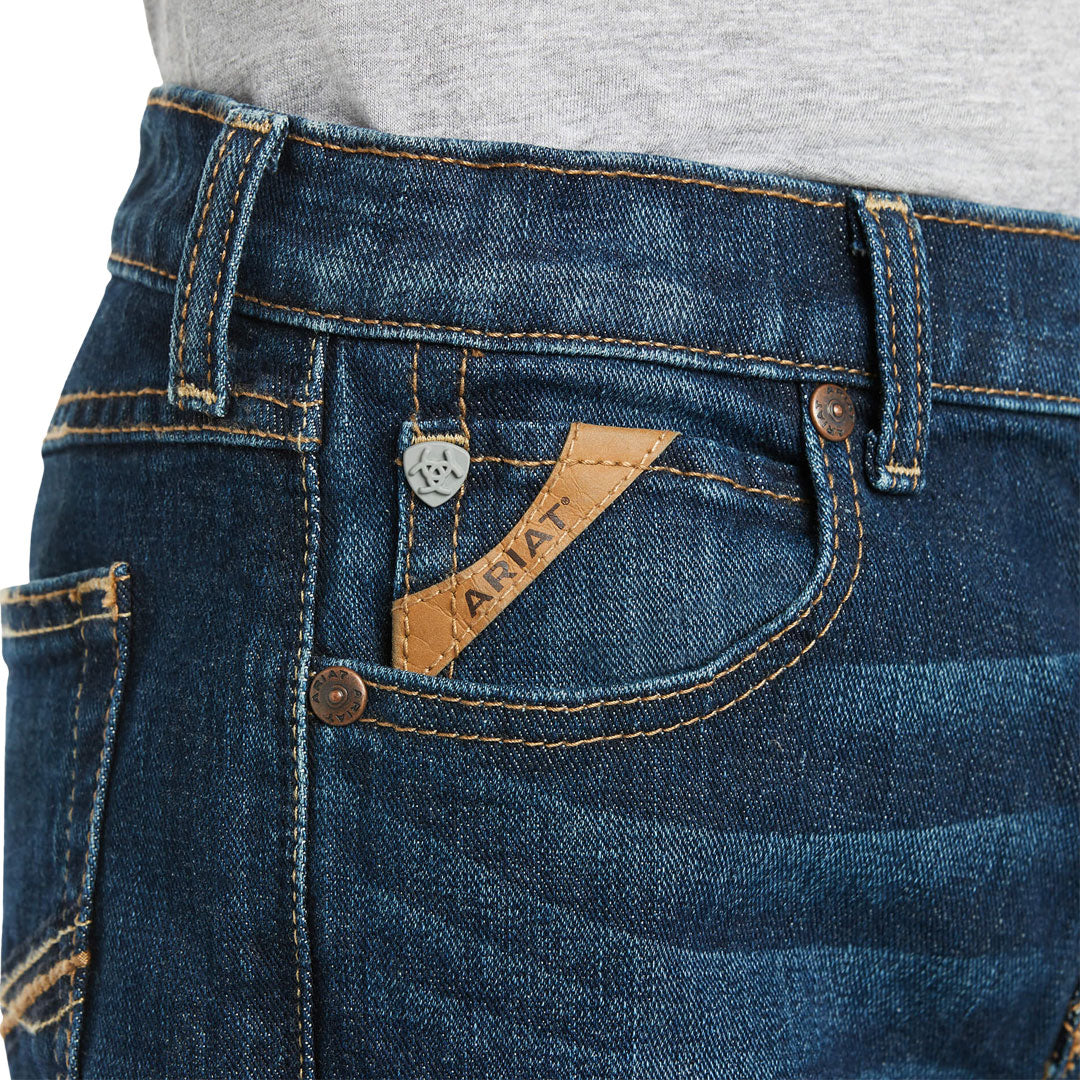 Jean bootcut Ariat B4 Legacy coupe décontractée pour garçons
