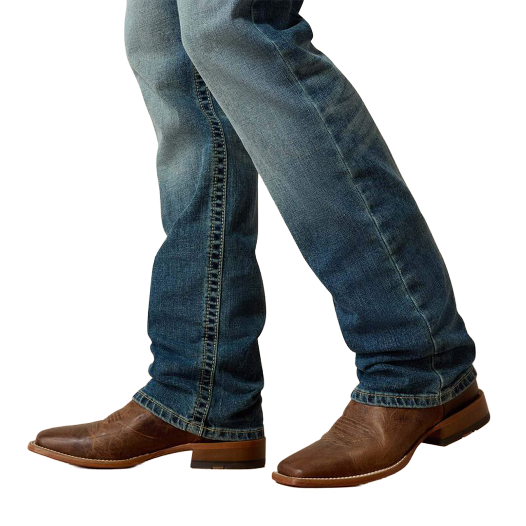 Jean droit empilable Ariat M4 coupe basse extensible pour homme Shoreway