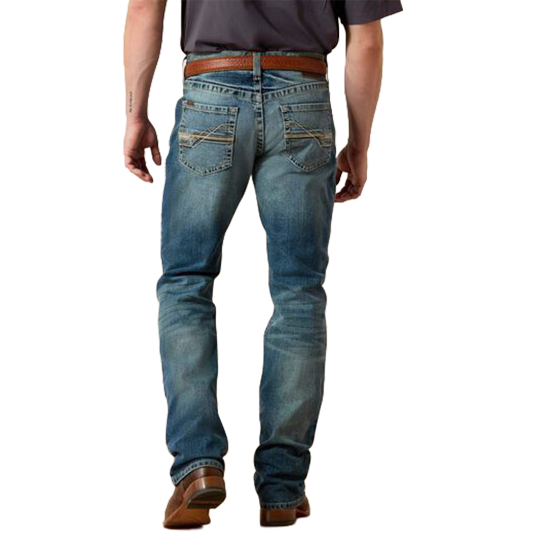Jean droit empilable Ariat M4 coupe basse extensible pour homme Shoreway