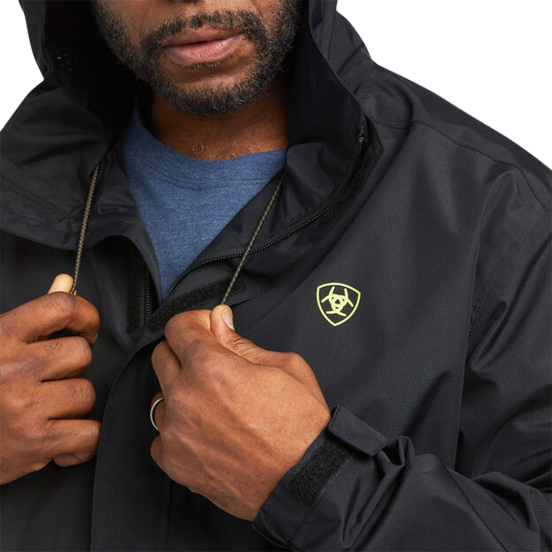 Veste imperméable Ariat Rebar Stormshell Logo pour homme