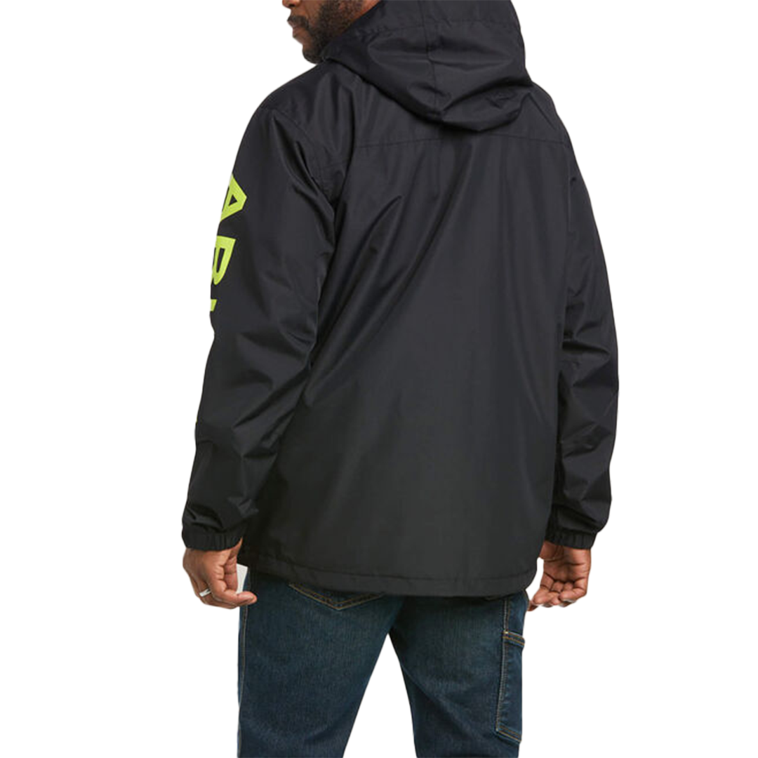 Veste imperméable Ariat Rebar Stormshell Logo pour homme