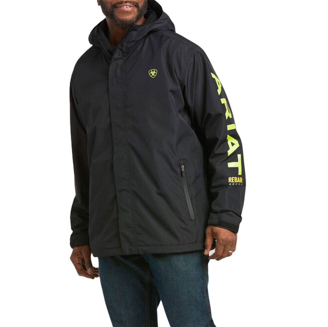 Veste imperméable Ariat Rebar Stormshell Logo pour homme