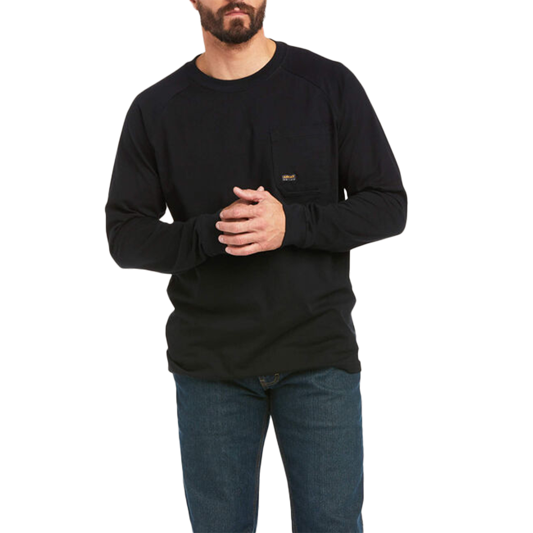 Ariat Men's Rebar Cotton Strong Long Sleeve T-Shirt