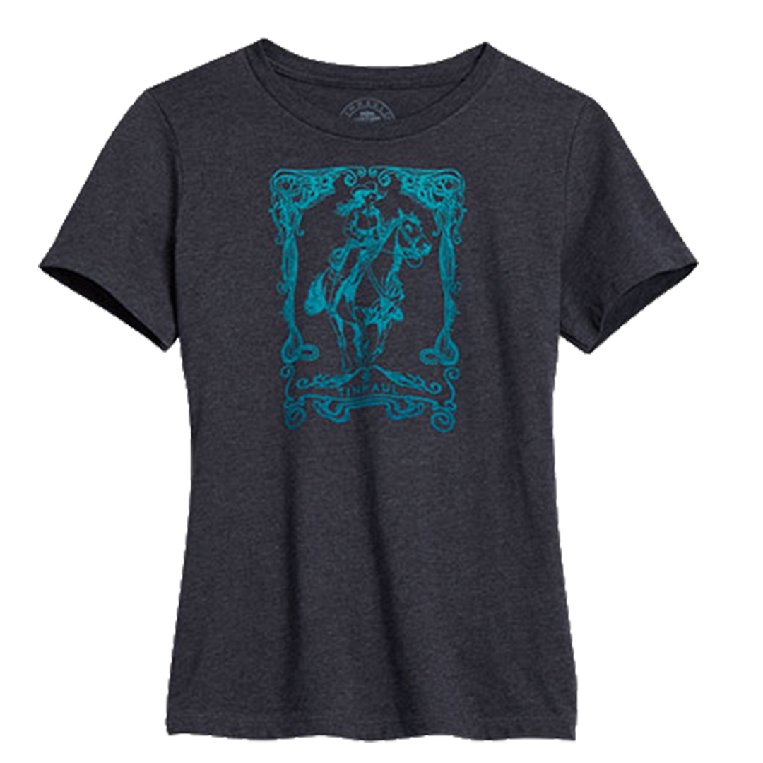 Tin Haul Women's Cowgirl Print T-Shirt