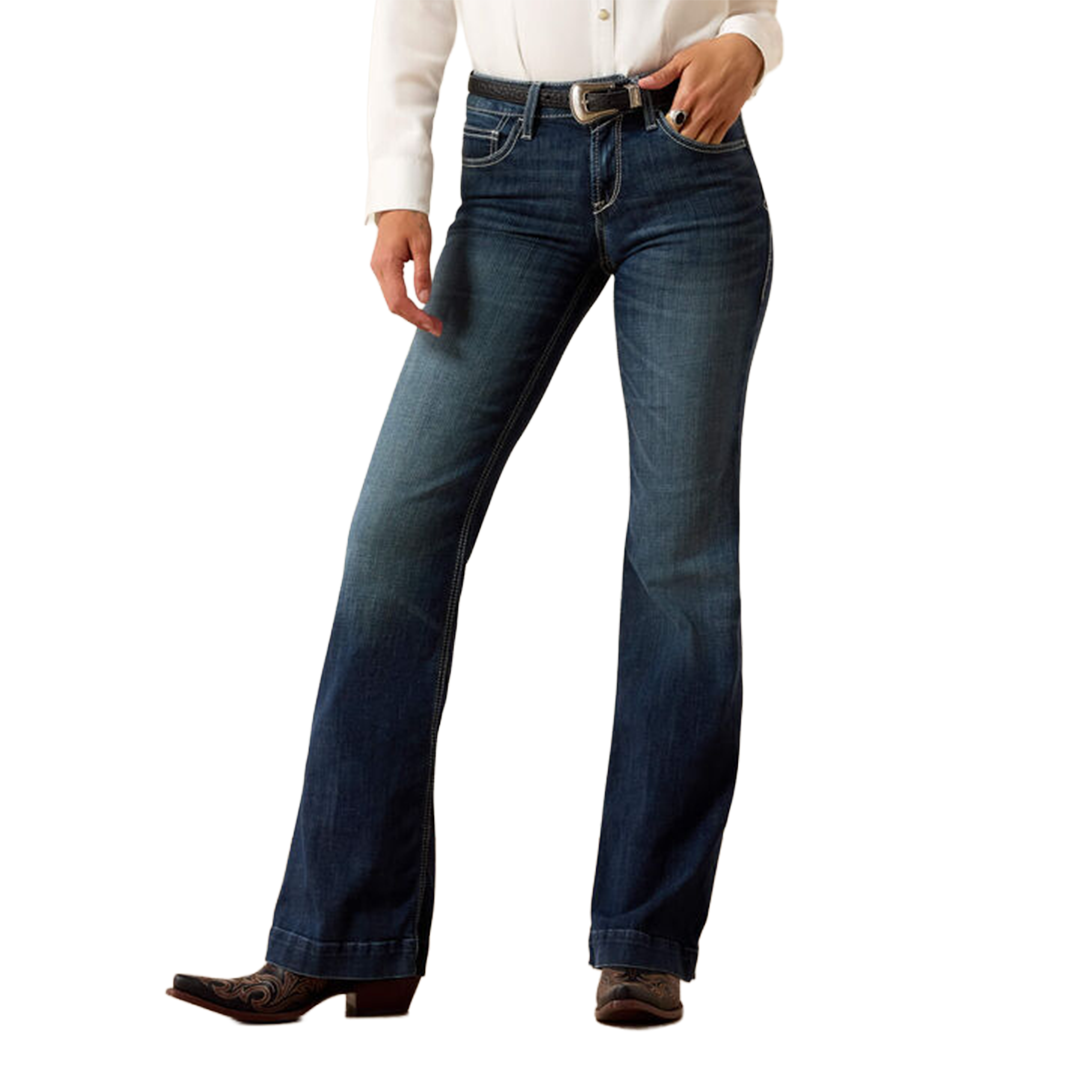 Ariat Women's Rouser Perfect Rise Aisha Wide Leg Jeans
