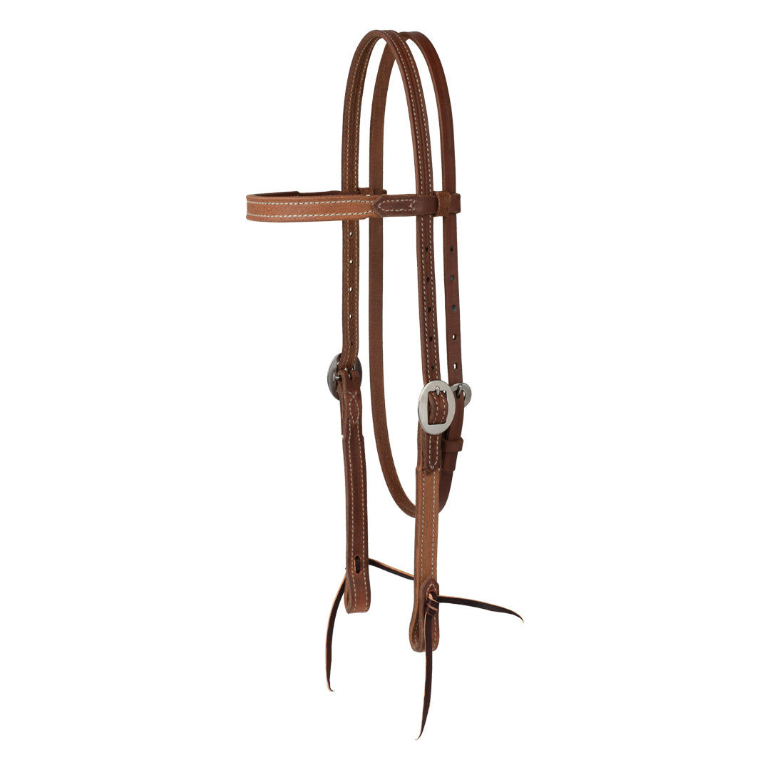 Roughout Western Cowboy Horse Headstall USA Made