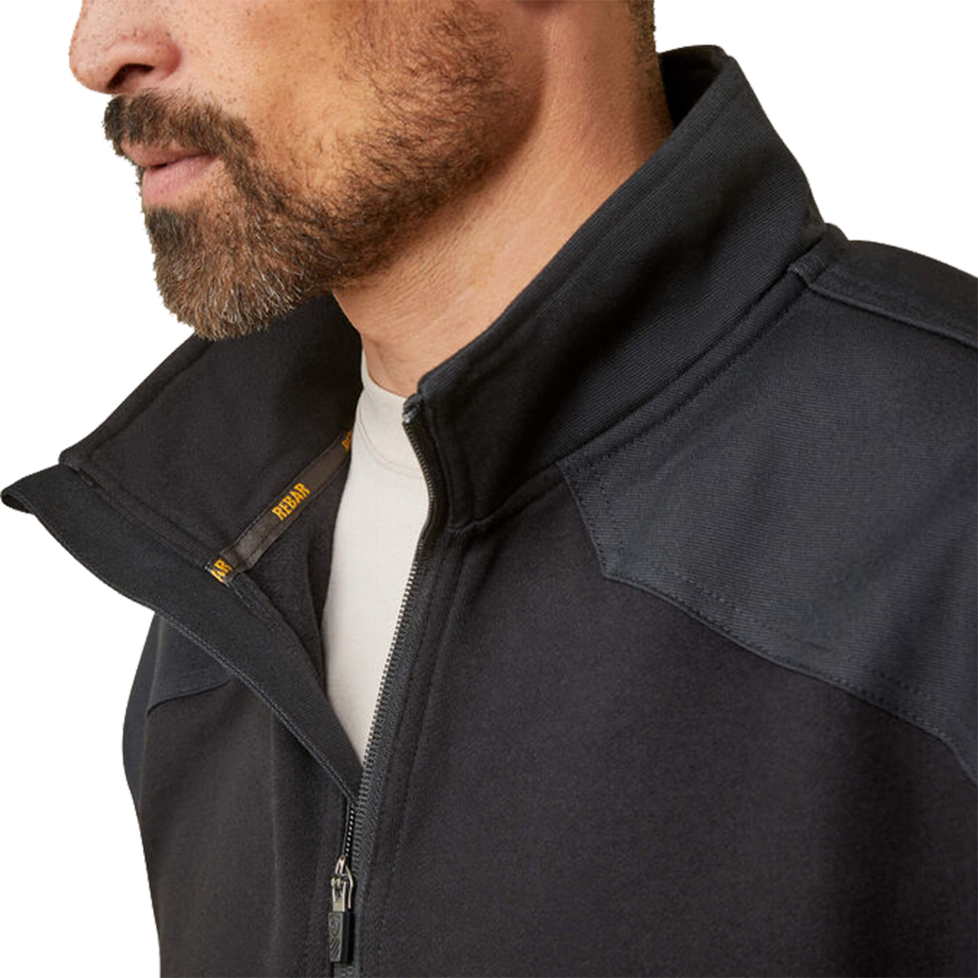 Ariat Men's Rebar Workman Duracanvas 1/4 Zip Sweatshirt