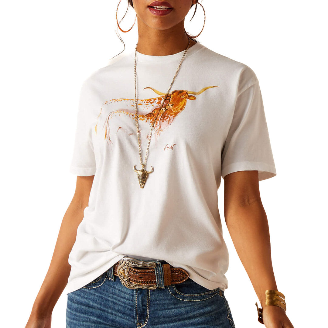 Ariat Women's Maternal Cow T-Shirt