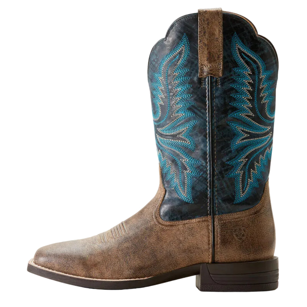 Ariat Men's Brush Creek Wide Square Toe Cowboy Boot