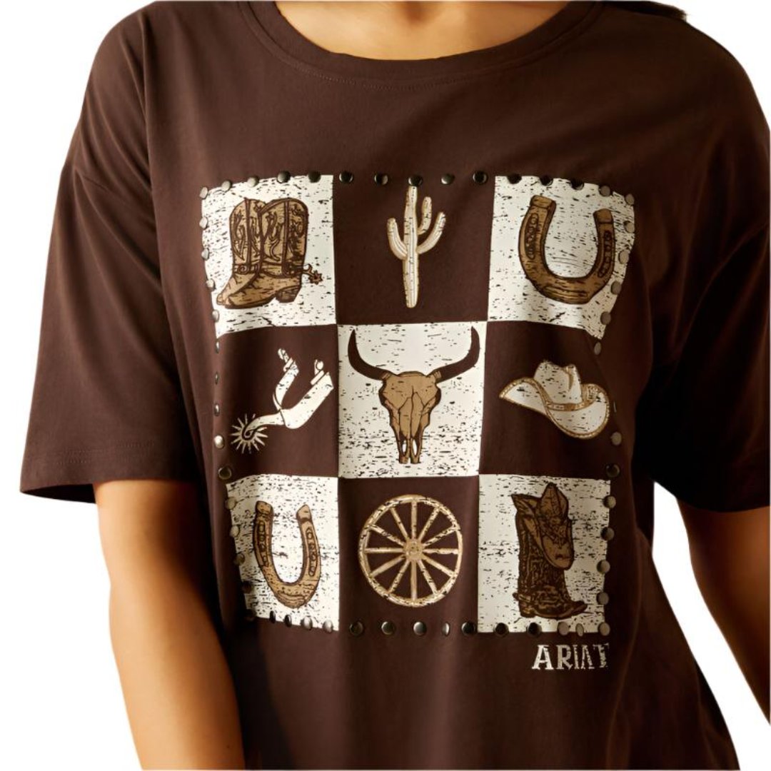 Ariat Women's Checkerboard T-Shirt