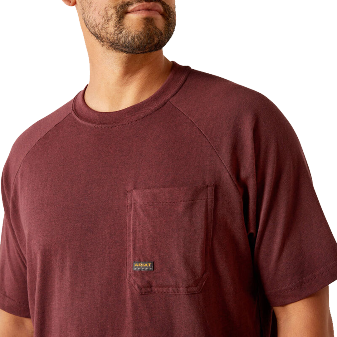 Ariat Men's Rebar Cotton Strong Hardhead T-Shirt