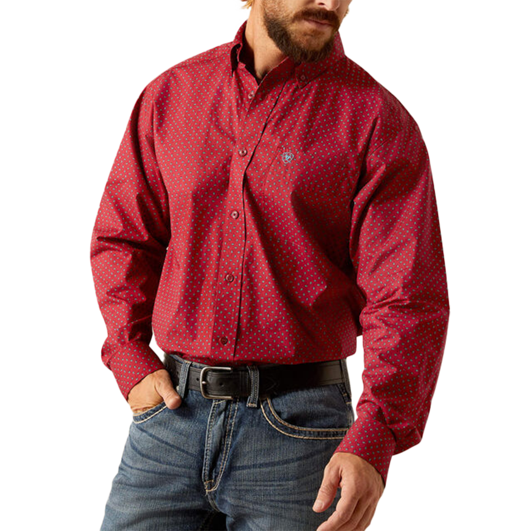 Ariat Men's Garwin Classic Fit Long Sleeve Button Shirt